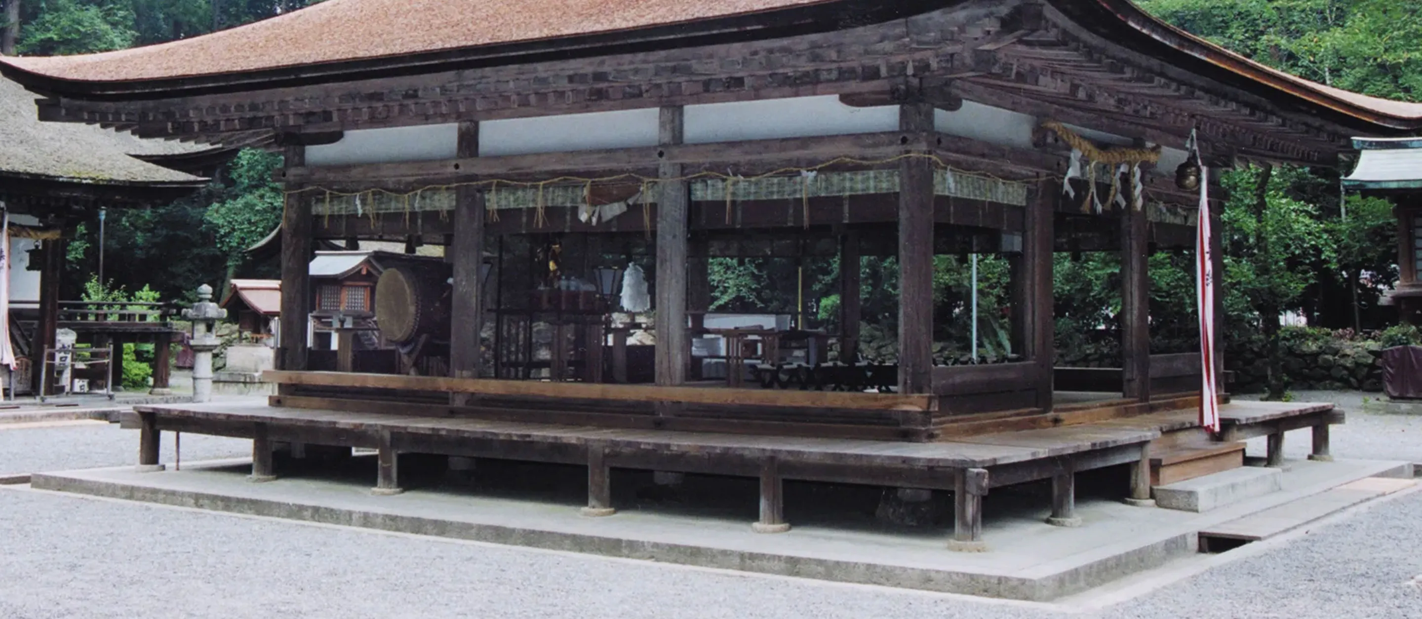 御上神社・境内図