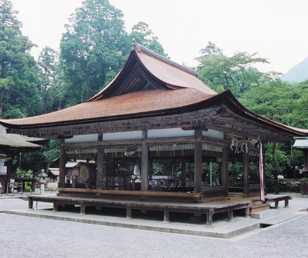 御上神社 拝殿