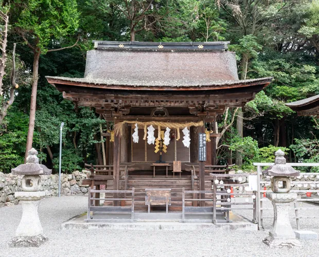 国指定重要文化財　御上神社　摂社若宮神社本殿